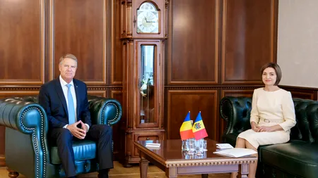 Maia Sandu, mesaj protocolar. Președintele Moldovei îi mulțumește lui Iohannis pentru tot ce au realizat împreună Moldova și România în 10 ani