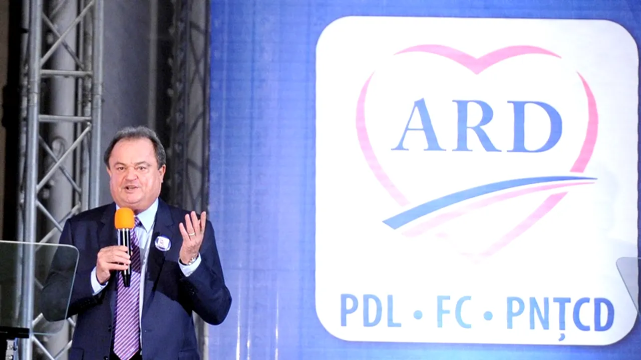 Blaga, despre lansarea candidaților ARD: Nu am vrut să facem o manifestare faraonică