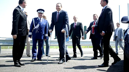 Ceartă politică pe cei 10 km de autostradă care leagă România de Ungaria. Ponta și-a descoperit un străstrăbunic care pietruia drumuri la Pecica