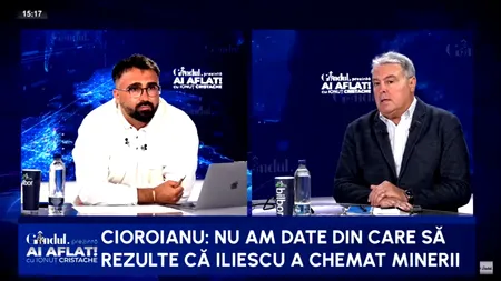 Adrian Cioroianu: „Iliescu a controlat unele lucruri, altele nu, chiar și în zilele REVOLUȚIEI