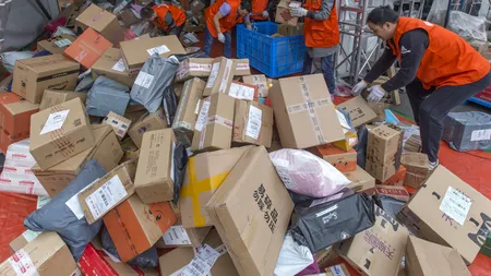 HAOS după Black Friday-ul chinezesc. Cum arată DEPOZITELE celui mai mare retailer chinez