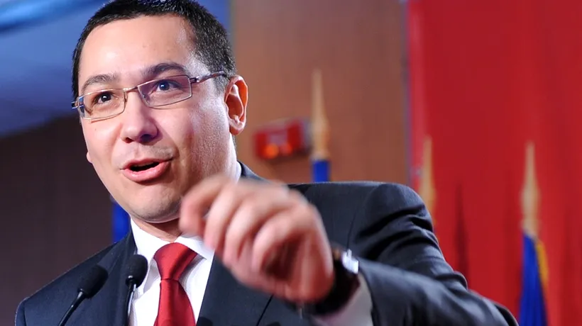 Ponta: România nu mai are nevoie de un acord tip preventiv cu FMI, dar un acord flexibil nu strică