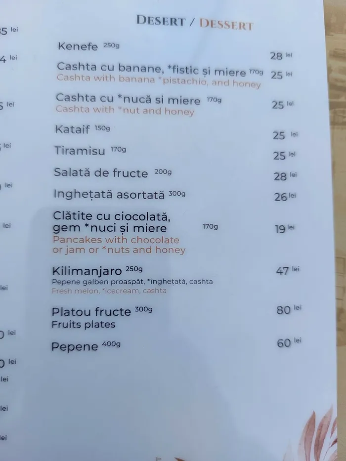 Cât costă o porție de 400 de grame de PEPENE în portul turistic din Constanța. Turiștii au crezut că nu văd bine / Sursa foto: Facebook