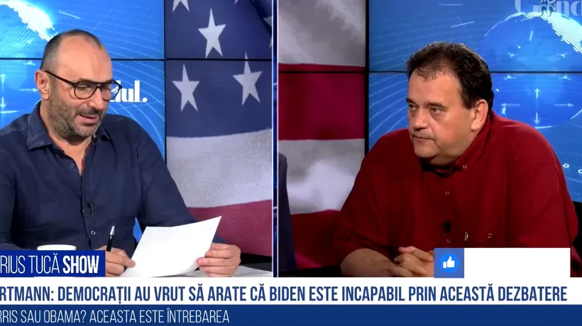 POLL Marius Tucă Show: Credeți că are șanse Kamala Harris să câștige alegerile prezidențiale în fața lui Donald Trump?