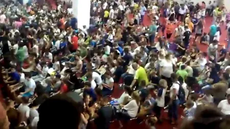 Sute de oameni, evacuați din Romexpo: „E o stare de urgență