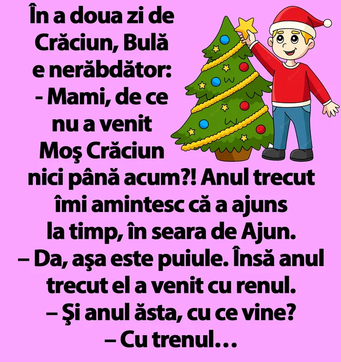 BANC | Bulă, în a doua zi de Crăciun: 