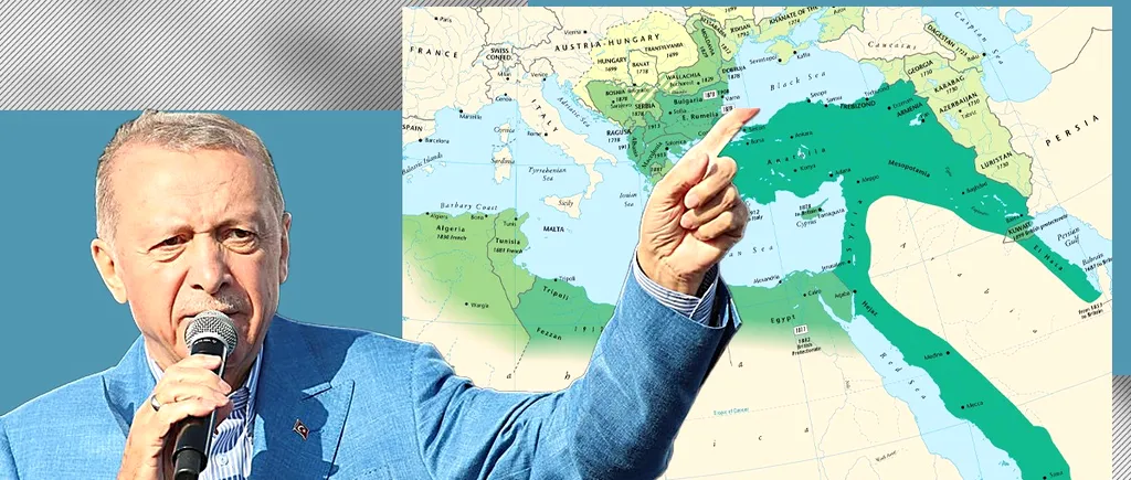 Tendințe imperialiste. Erdogan a deplâns pierderea Salonicului și a altor teritorii otomane: „Gaza a fost o parte inseparabilă din pământul nostru”