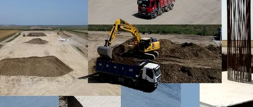 VIDEO | Constructorul TRACE mărește ritmul de execuție pe Lotul 2 al Autostrăzii Ploiești - Buzău