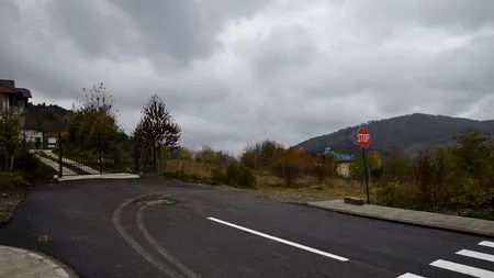 De la coadă la cap: Stradă asfaltată care se termină într-un câmp, cu o trecere de pietoni / Explicația primarului din Piatra Neamț - FOTO 
