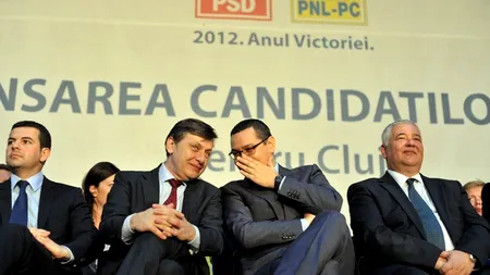 Liderii USL au ieșit la o terasă de lângă Arcul de Triumf: 