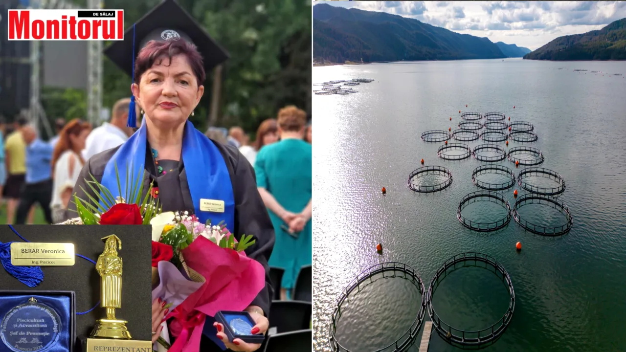 O sălăjeancă de 61 ani a absolvit Facultatea de Zootehnie din Cluj, ca șef de PROMOȚIE