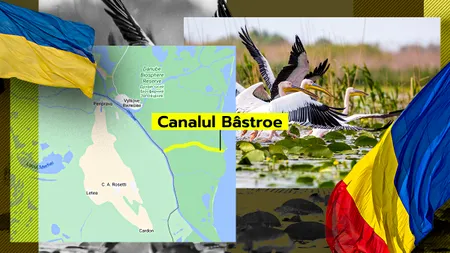 EXCLUSIV | Ce știe Ucraina și nu știe România despre Canalul Bâstroe? Fost guvernator al Deltei: 