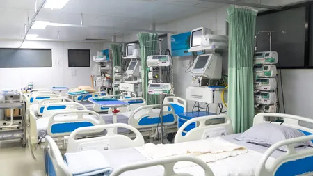 Situație paturi ATI COVID 23 noiembrie. 106 locuri libere pentru pacienți cu forme severe