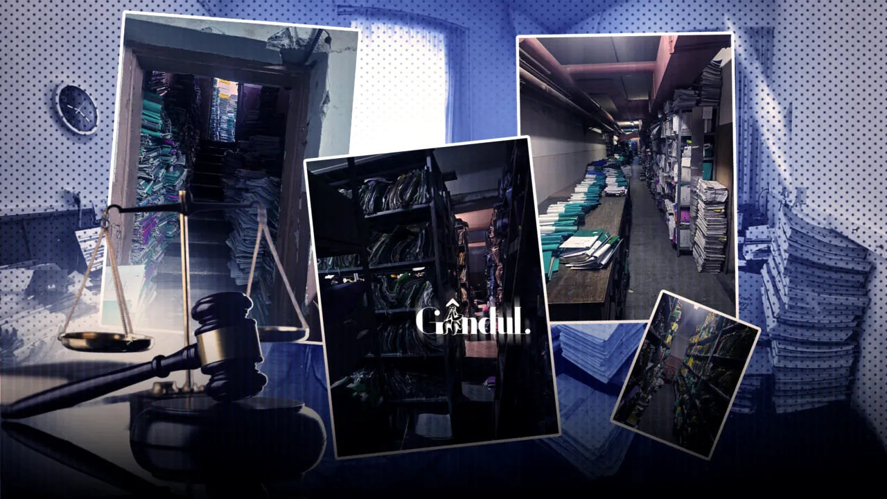 Fața nevăzută a justiției. Cum arată arhiva unei judecătorii. Imagini făcute publice de un membru CSM