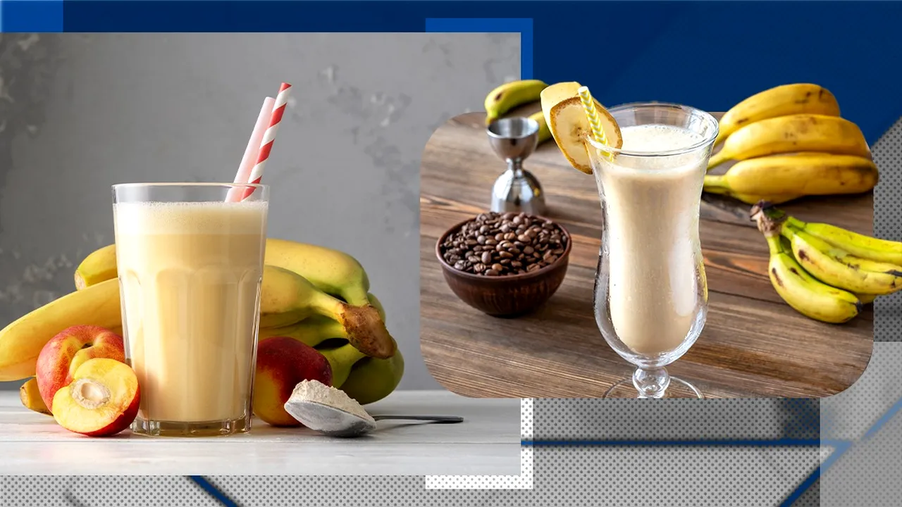 Smoothie cu BANANE, o rețetă naturală recomandată de medici nutriționiști, dar de consumat la orele potrivite