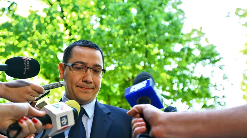 Ponta: Cred că am reprezentat bine România la Bruxelles