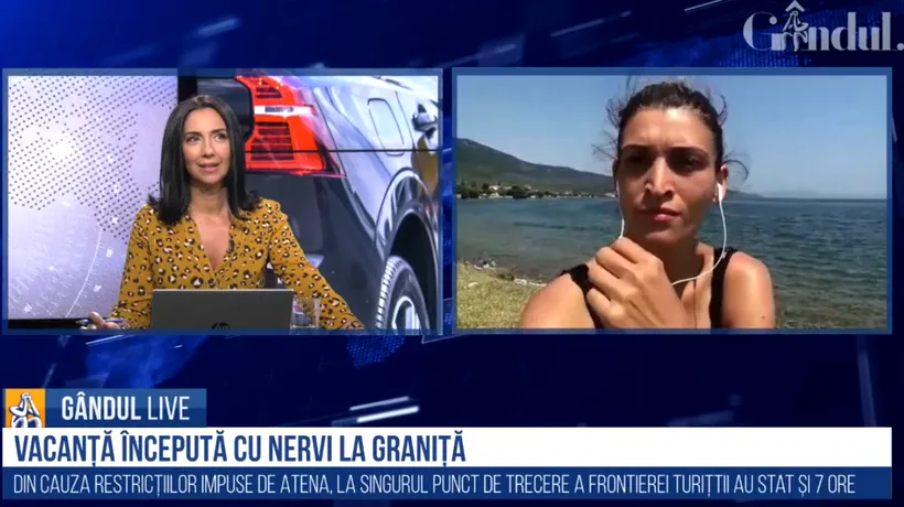 GÂNDUL LIVE. Cum a început concediul în Grecia pentru doi jurnaliști. Valentina Pufulescu: „Rămâneam fără benzină, mi-a fost frică” / Cristi Mărgărit: „Am fost testat, se pare că sunt negativ”