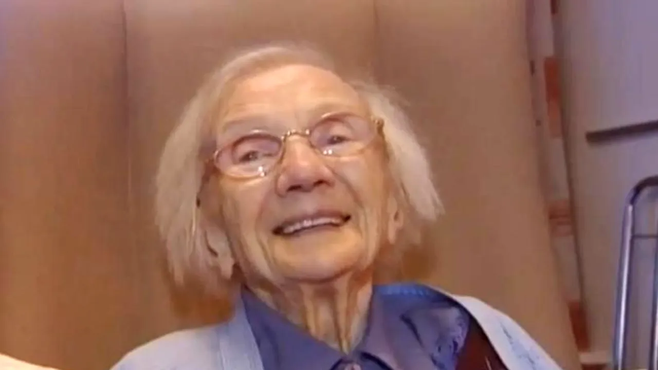 Cea mai bătrână femeie din Scoția dezvăluie 