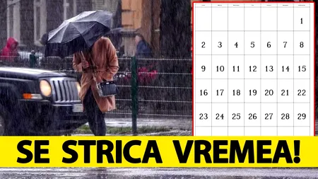 Meteorologii Accuweather au modificat PROGNOZA. Pe ce dată se strică vremea în România