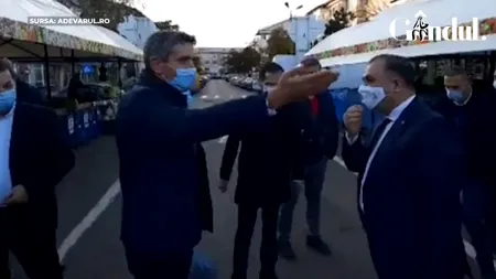GÂNDUL LIVE. Ceartă în piață între Ionel Dancă, șeful Cancelariei lui Orban și deputatul PSD Nicușor Halici. De la ce a pornit totul