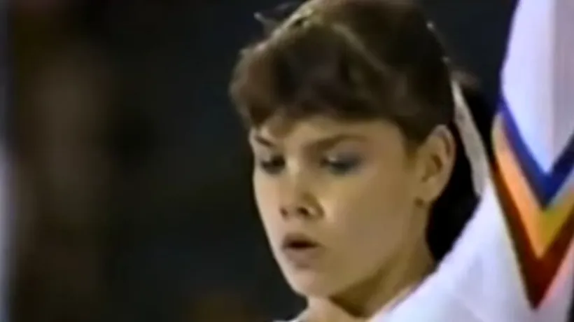 FOTO & VIDEO / Cum arată astăzi fosta gimnastă Simona Păucă. A luat AURUL la Olimpiada de la Los Angeles