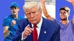 Donald Trump, SURPRIZA de la finala US Open 2025. Președintele SUA, între Sinner și Alcaraz. Reacția primilor doi jucători din lume la tenis