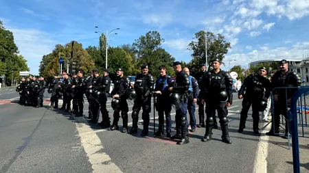 În ce stare se află jandarmul care ar fi fost lovit cu bâta în cap la protestul ciobanilor. A ajuns la spital cu traumatisme craniene