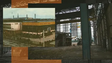 EXCLUSIV VIDEO | La Combinatul de Utilaj Greu din Cluj, tehnologie de vârf de tip occidental a fost vândută mai ieftin ca fierul vechi. ”Se va rade tot, nu va mai fi nimic din vechiul combinat, ci se vor construi blocuri”