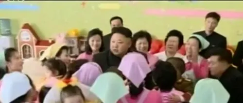 Kim Jong-un a vizitat un orfelinat în prima zi a anului
