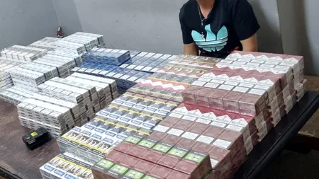 Femeie prinsă în flagrant, în timp ce vindea țigări de contrabandă în zona unei piețe din sectorul 3. Câte pachete au găsit polițiștii asupra sa