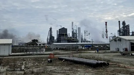 Un nou INCENDIU la Rafinăria Petromidia, la aceeași instalație ca în 2023. Care a fost cauza