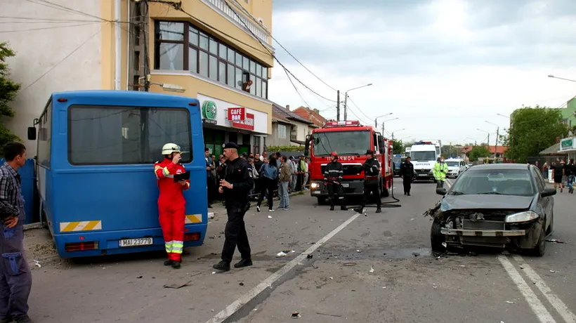 Nouă jandarmi au fost răniți în accidentul din județul Constanța. Cât de gravă este starea lor