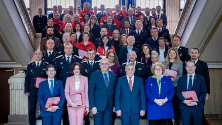 Lucian Bode i-a PREMIAT pe salvatorii români cu ocazia Zilei Protecției Civile