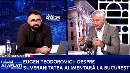 Suveranitatea hranei ne poate scăpa de otrava străină de la raft. Eugen Teodorovici despre soluția mall-urilor agroalimentare