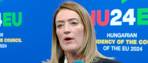 Roberta Metsola, MESAJ clar de la Budapesta: Când Statele Unite aleg, noi nu doar reacționăm, ci acționăm