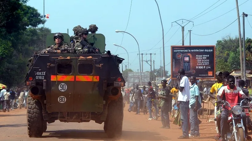 O operațiune militară franceză în Republica Centrafricană a început, anunță Le Drian