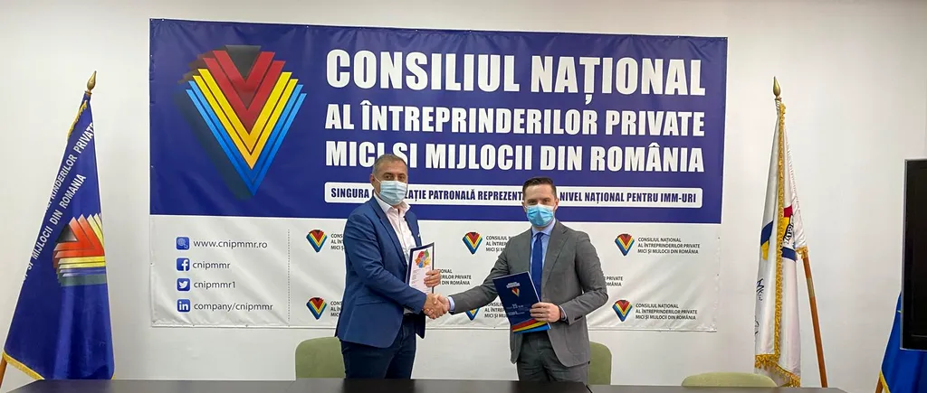 Parteneriat. Acord de colaborare între Consiliul Național al IMM-urilor din România (CNIPMMR) și Primăria Municipiului Bucureşti
