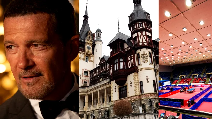 10 AUGUST, calendarul zilei: Antonio Banderas împlinește 64 / E pusă piatra de temelie la Peleș / Sala Polivalentă din București împlinește 50 de ani