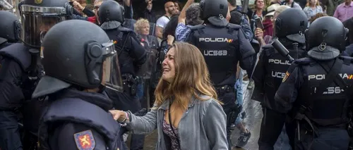 Reprezentantul Madridului în Catalonia face, în premieră, gestul așteptat de toată lumea, după violențele de acum cinci zile: Când văd aceste imagini...