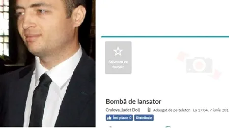 Un polițist din Dolj a vrut să vândă o bombă pe internet. Anunțul care i-a șocant pe colegii lui
