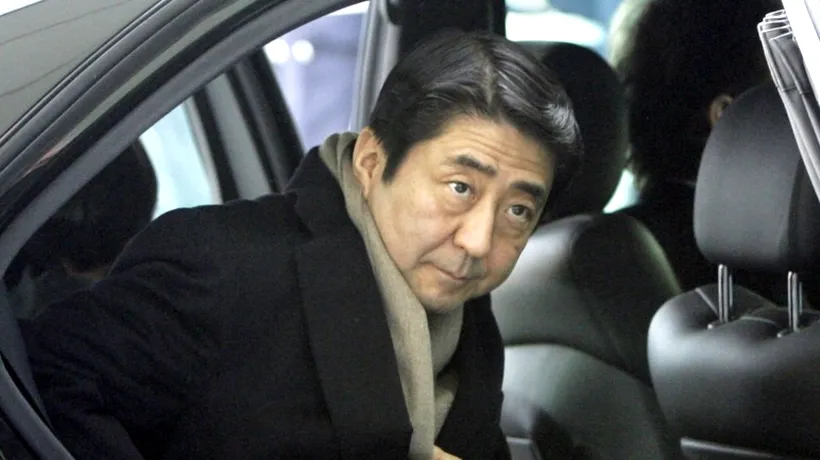 Premierul japonez Shinzo Abe a scăpat nevătămat dintr-un accident rutier