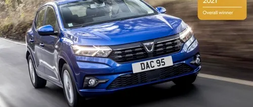 Dacia Sandero, „Mașina Anului 2021” în Marea Britanie! (Revista WHATCAR) - VIDEO