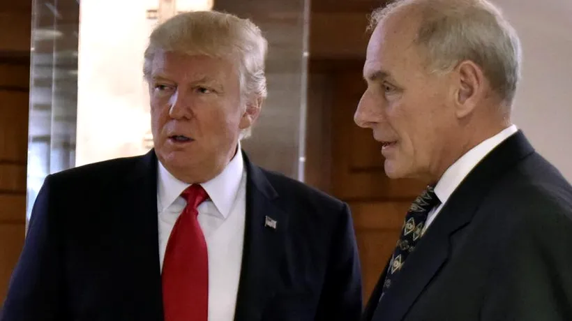 JOHN KELLY, șeful Cancelariei de la Casa Albă, va demisiona, în urma CONFLICTELOR cu DONALD TRUMP
