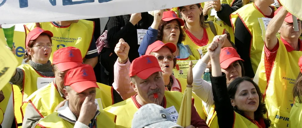 Sindicaliștii din Educație amenință cu proteste 