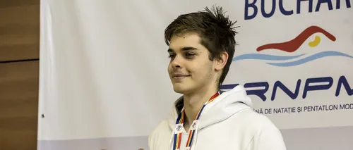 Înotătorul Robert Glință a câștigat bronzul la Campionatul European de natație de la Glasgow