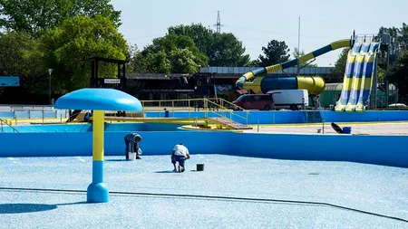 GALERIE FOTO cu cel mai mare ștrand din România: se deschide înainte de minivacanța de 1 Mai