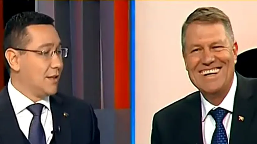 Klaus Iohannis, mesaj pentru Victor Ponta: Decât să fiu mârlan, mai bine pierd