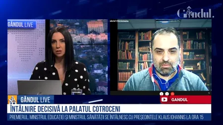 GÂNDUL LIVE. Gabriel Chicioreanu, FNAP-IP: „Ministrul Cîmpeanu spunea că elevii vor începe școala fizic. Între timp a lăsat-o mai moale...”