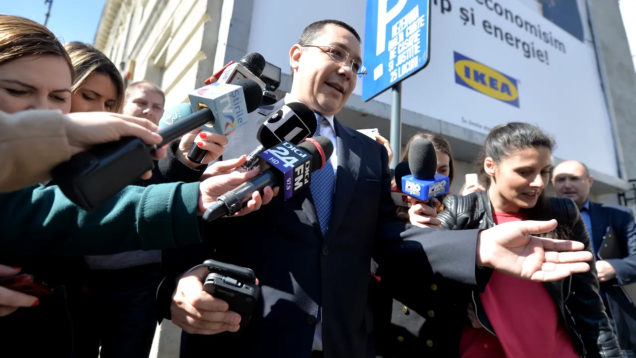 Victor Ponta: Nu-mi doresc funcția de președinte al Camerei, dar în viață nu faci numai ce-ți dorești