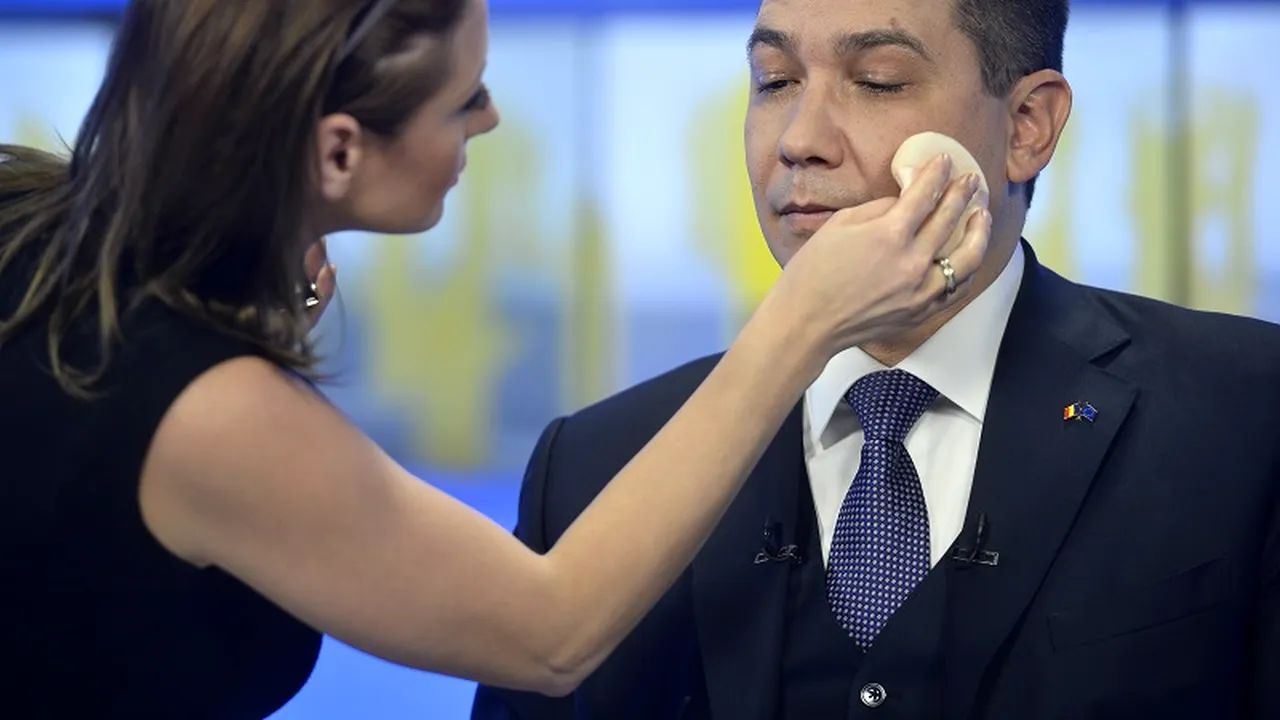 Cum l-a ENERVAT Ponta pe Iohannis înainte de emisiune. Cine a fost mesagerul care a corectat în timpul dezbaterii erorile candidatului PSD
